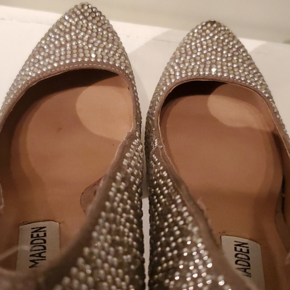 Steve Madden Dyvinal Platform Rhinestone Silver - Picture 5 of 5